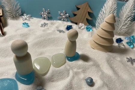 Фигурки крупным планом