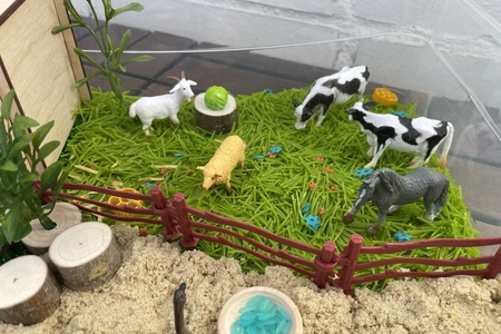 Животные в загоне