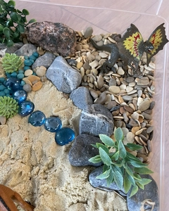 Ручей и каменистая поверхность